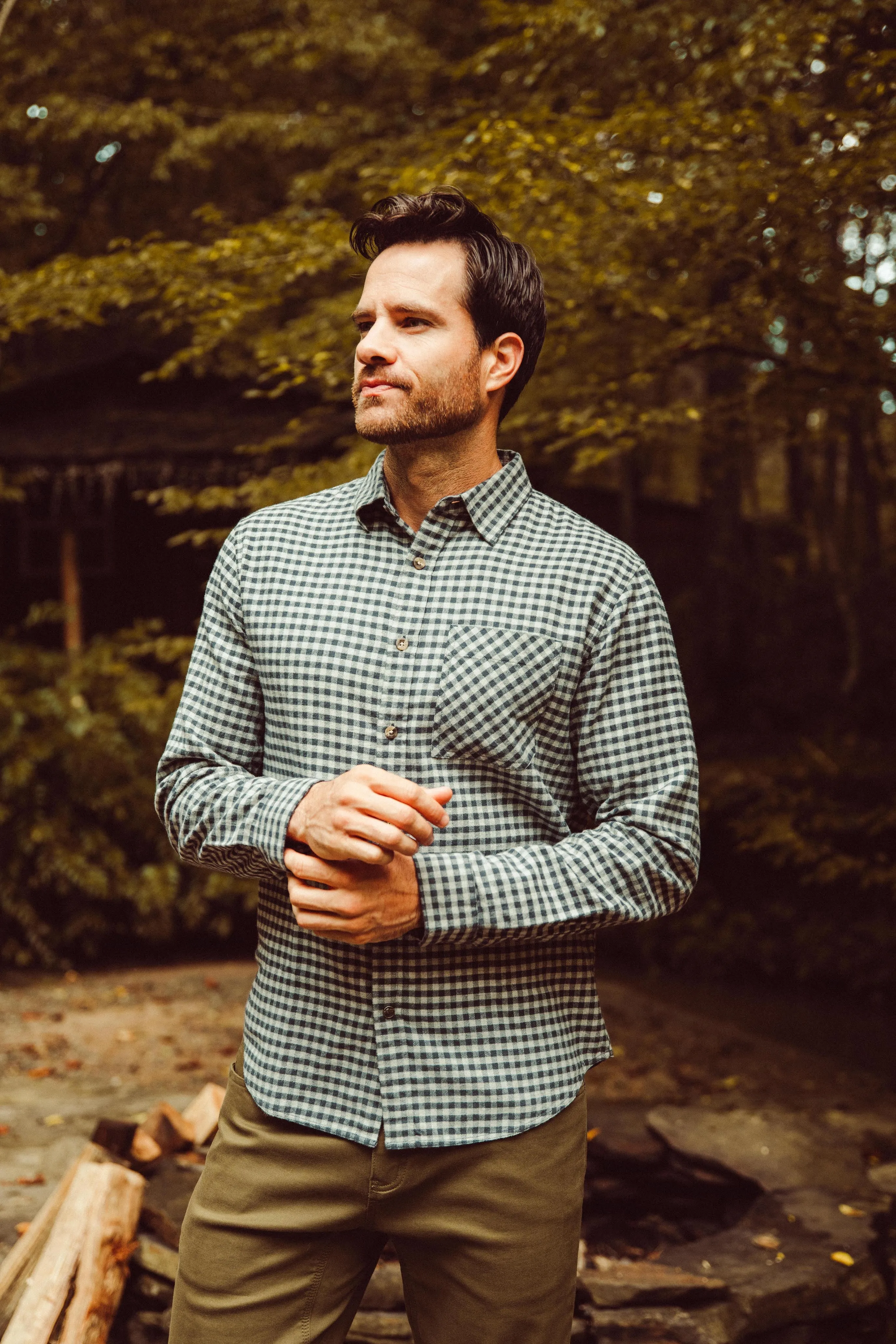 Men's Downtown Flannel Shirt sold by Mountain Khakis product image thumbnail 2
