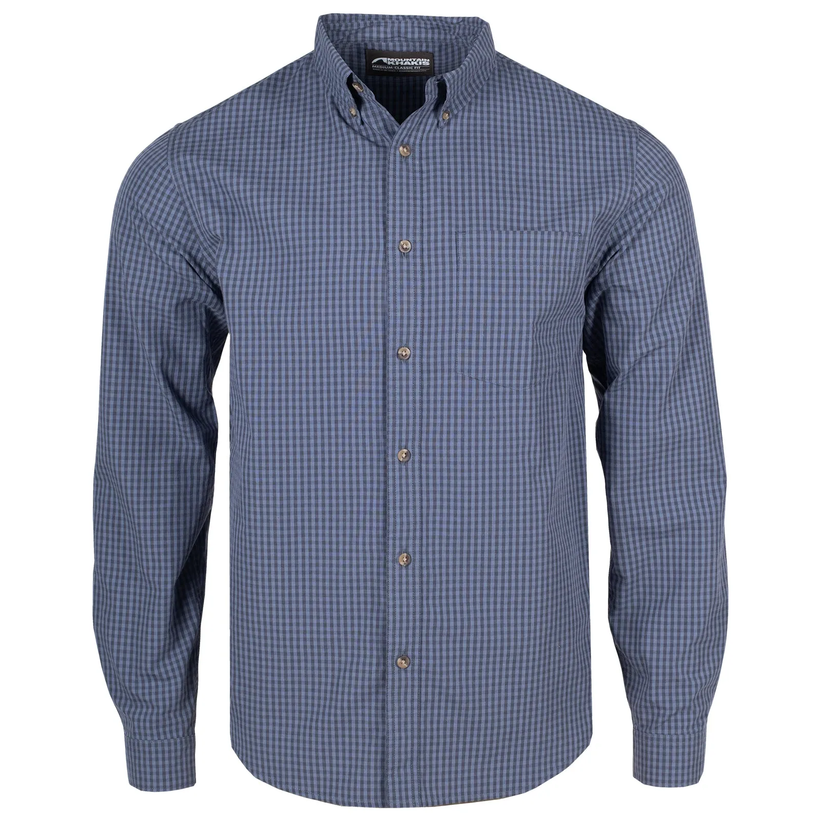 Men's Gingham Long Sleeve Woven Shirt sold by Mountain Khakis