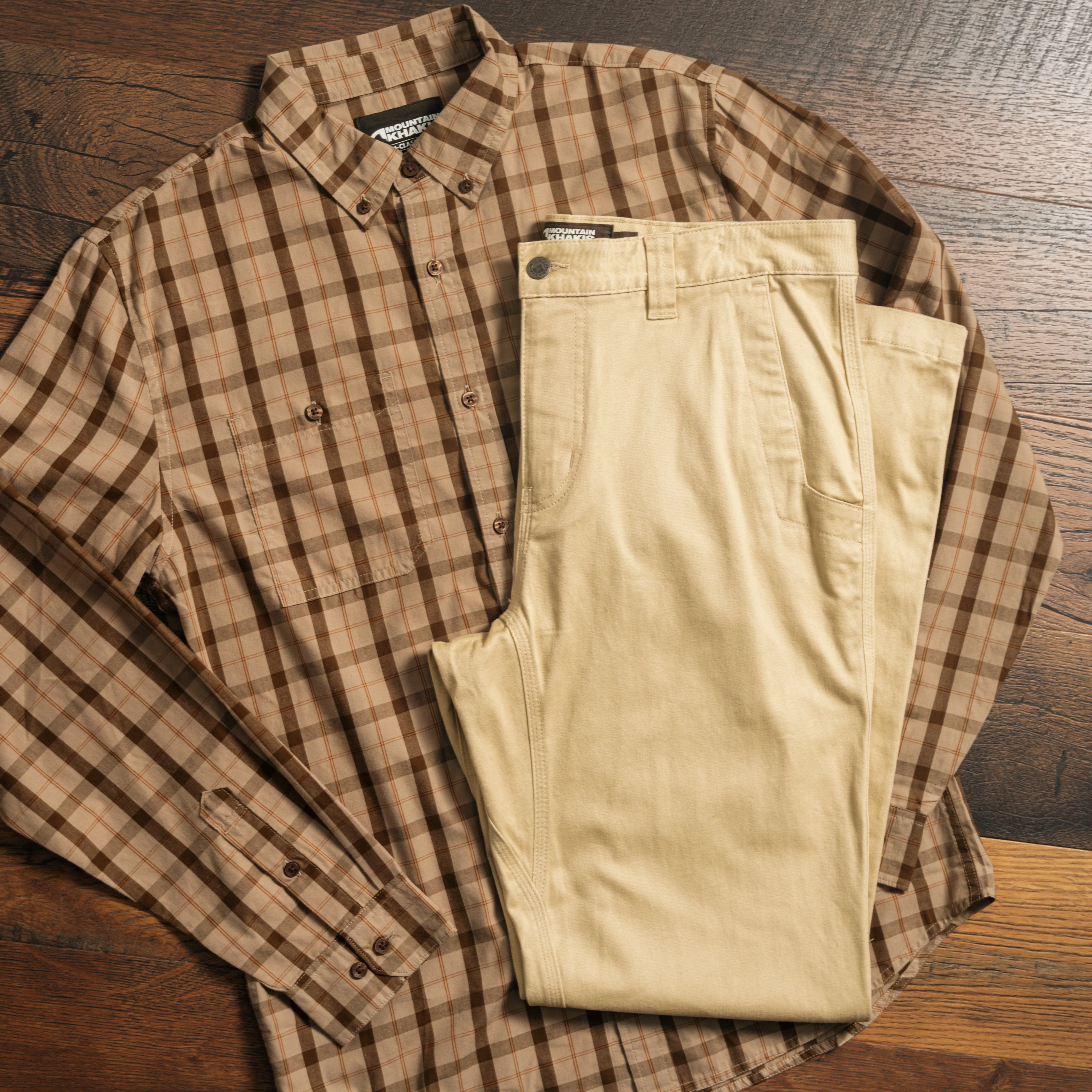Midtown Long Sleeve Woven Shirt sold by Mountain Khakis product image thumbnail 3