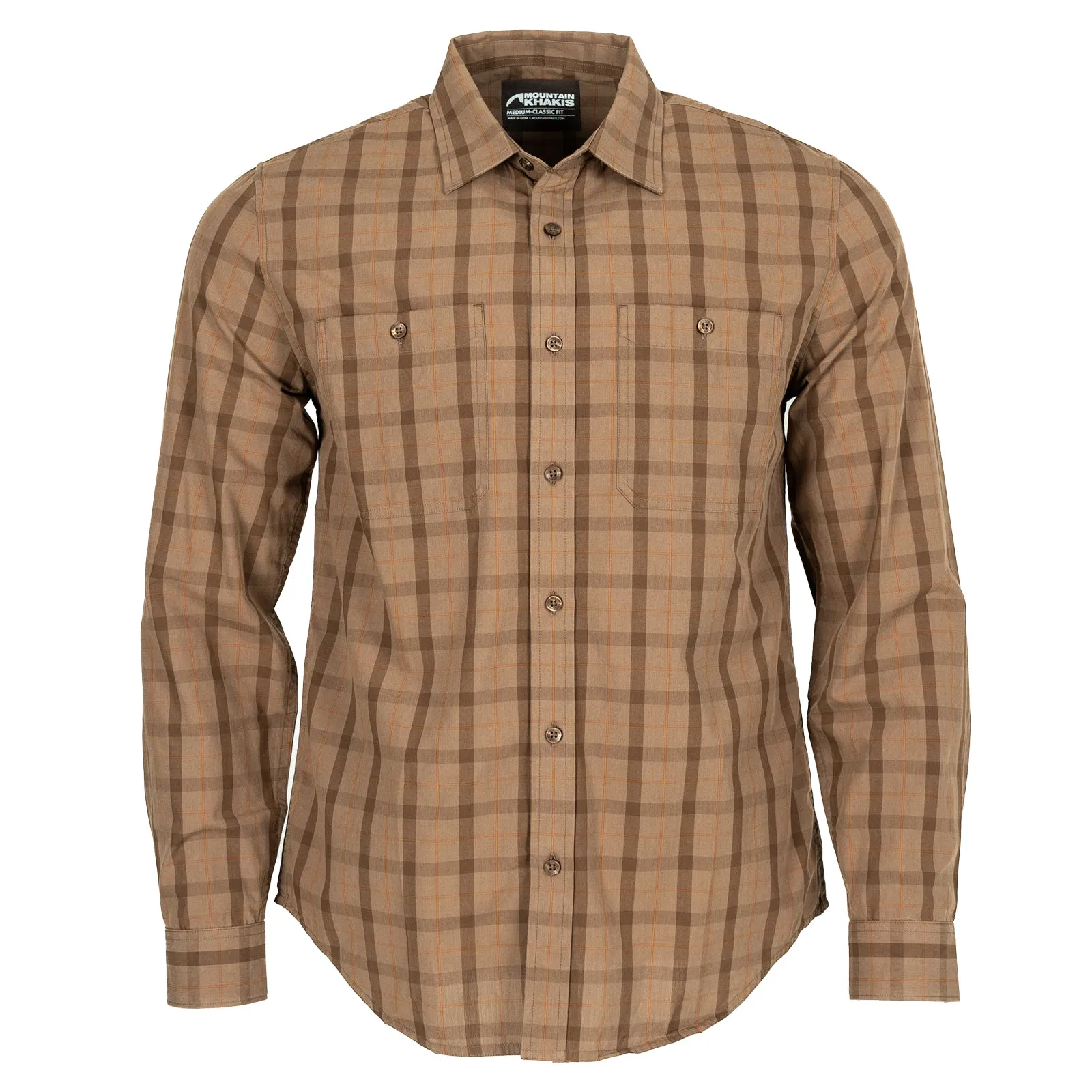 Midtown Long Sleeve Woven Shirt sold by Mountain Khakis