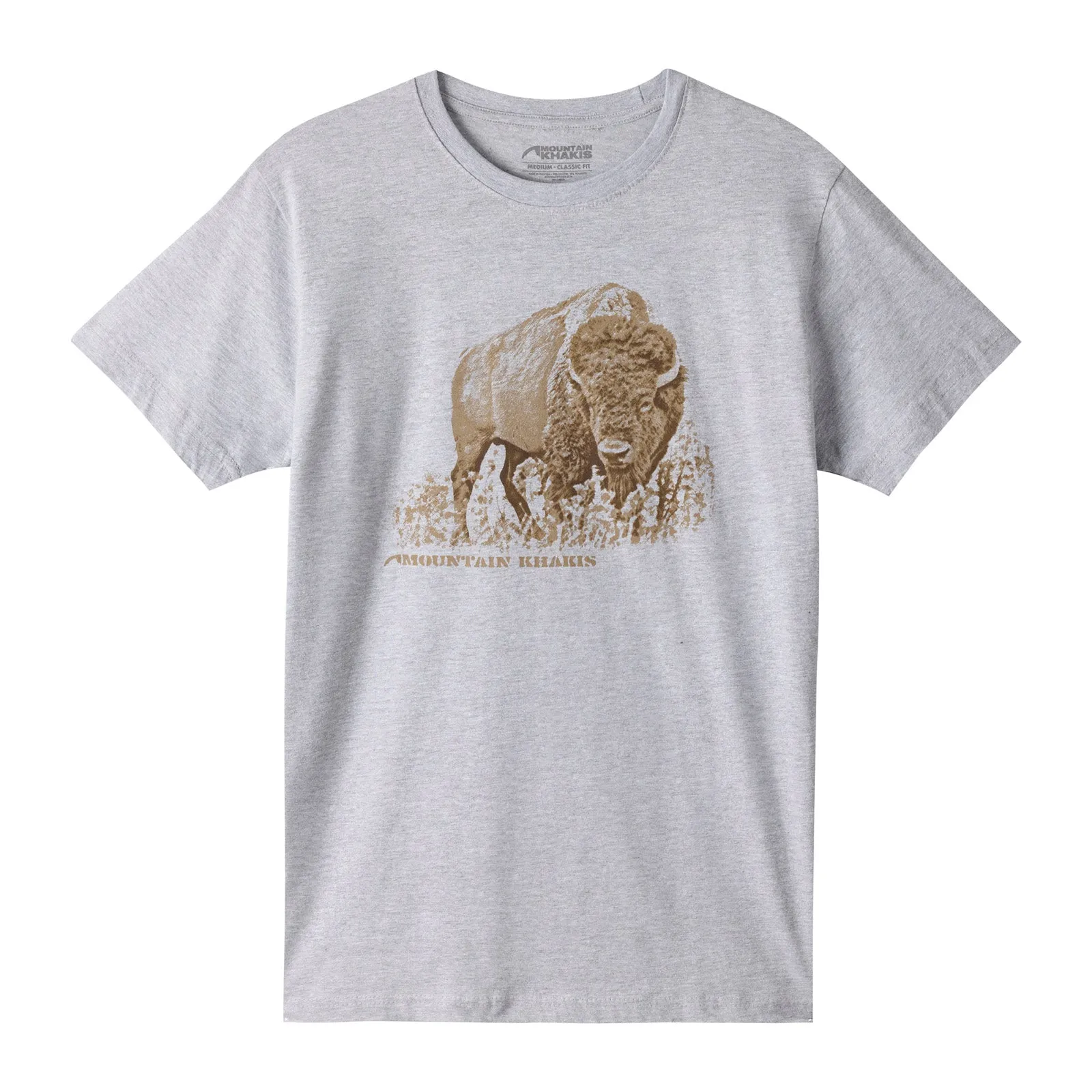 Grazing Bison Tee sold by Mountain Khakis