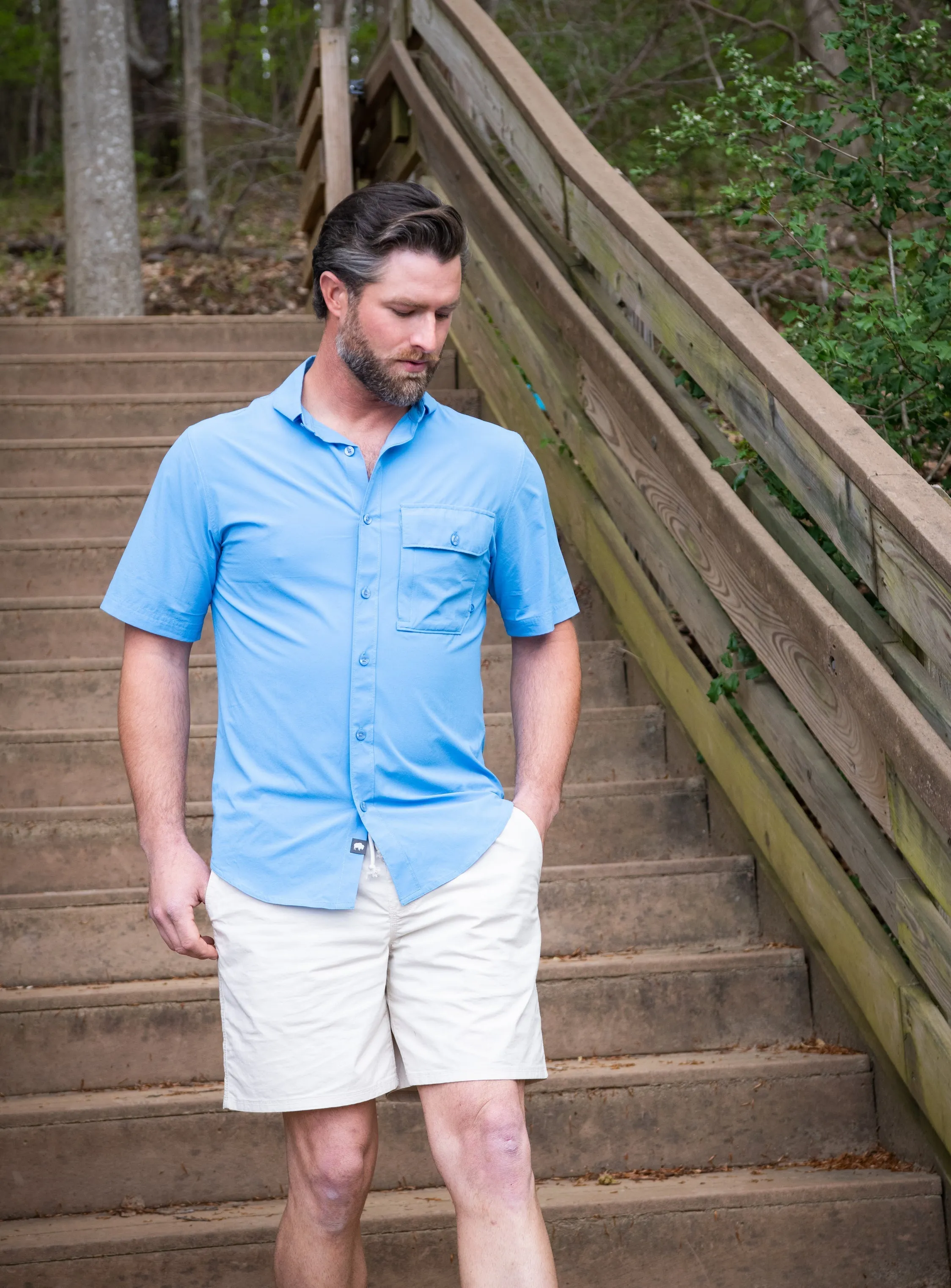 Stretch Poplin Deck Short sold by Mountain Khakis product image thumbnail 5