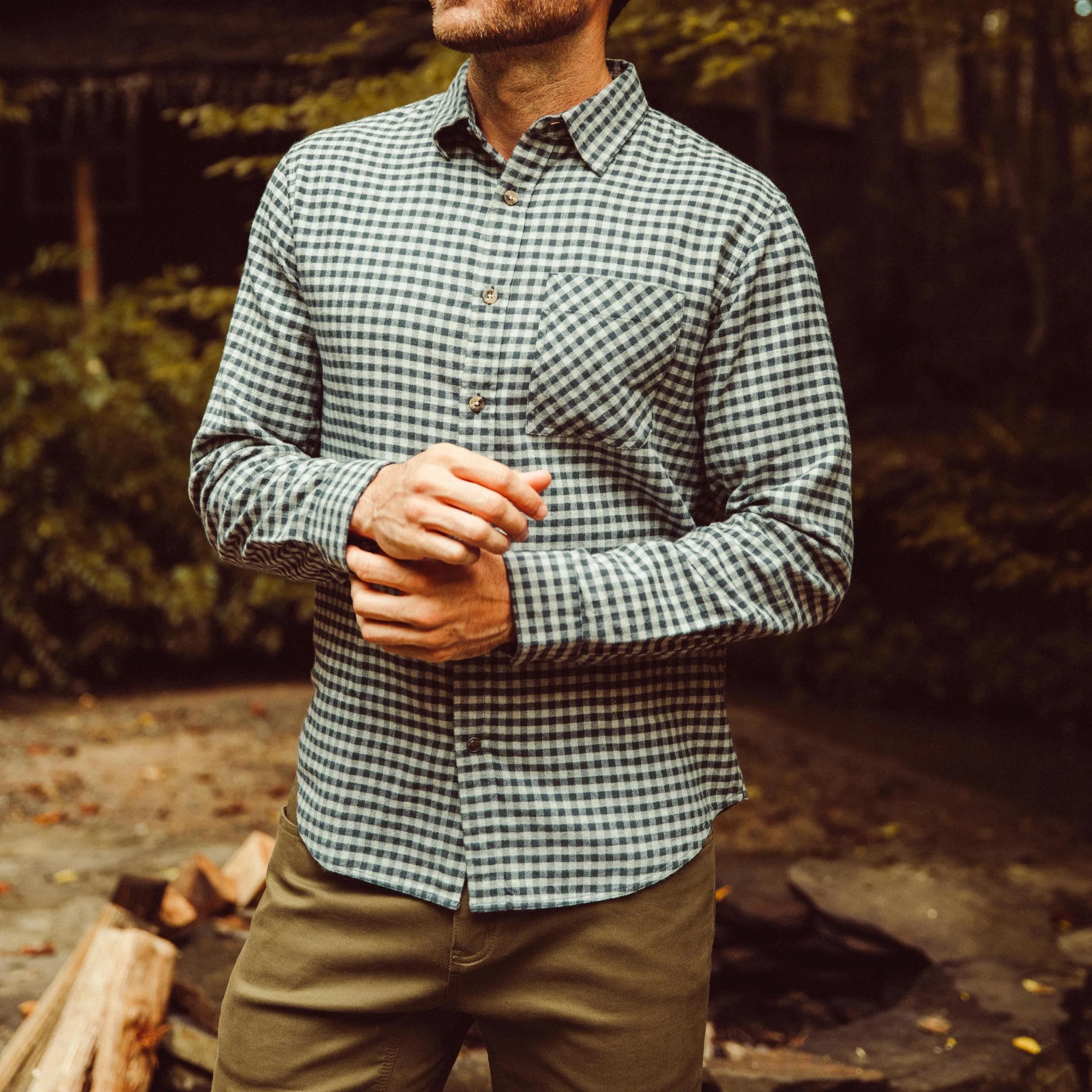 Downtown Flannel Shirt sold by Mountain Khakis product image thumbnail 4