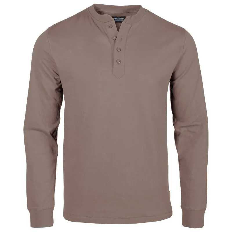 Trap Henley sold by Mountain Khakis