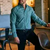 Sutton Long Sleeve Woven Shirt sold by Mountain Khakis