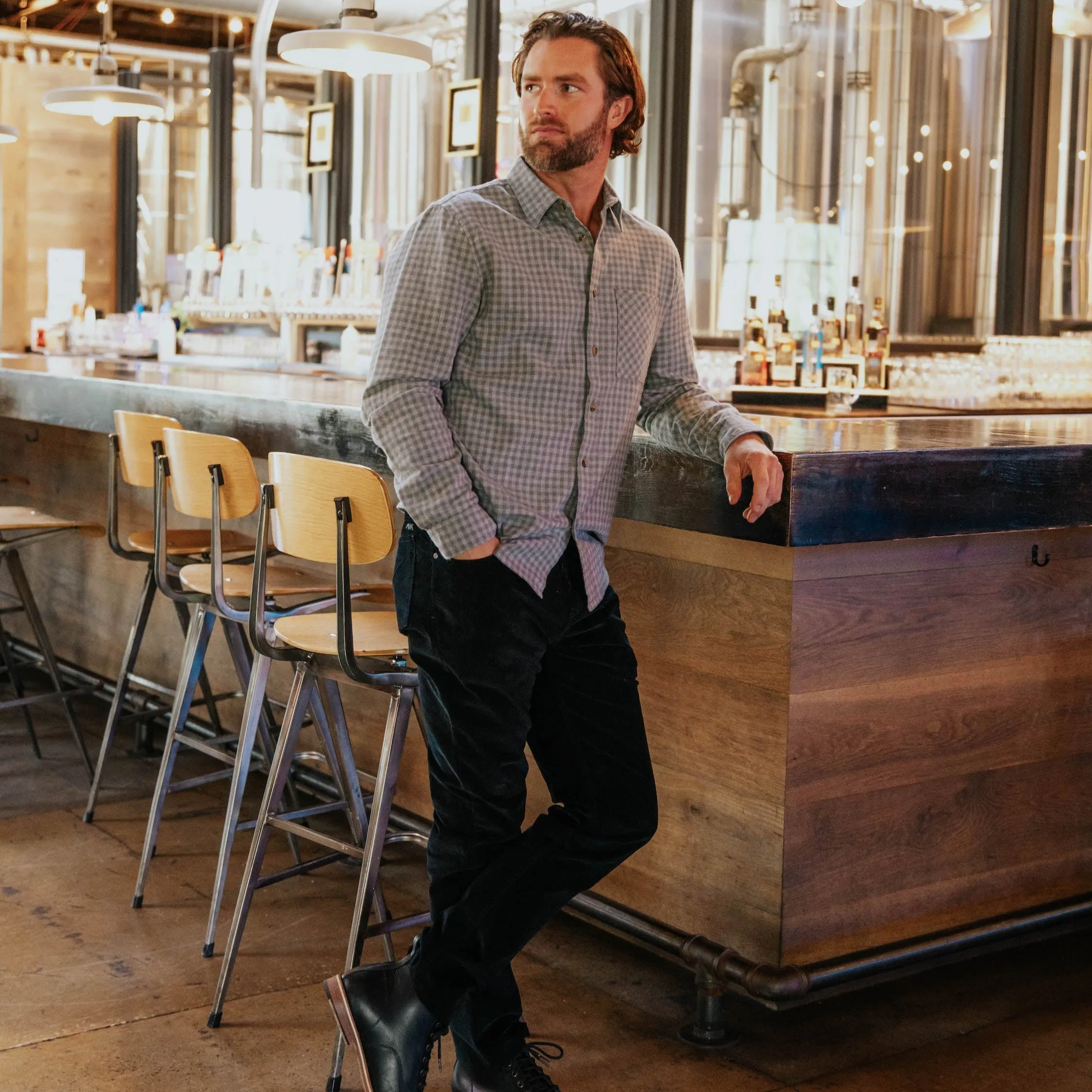 Downtown Flannel Shirt sold by Mountain Khakis product image thumbnail 2