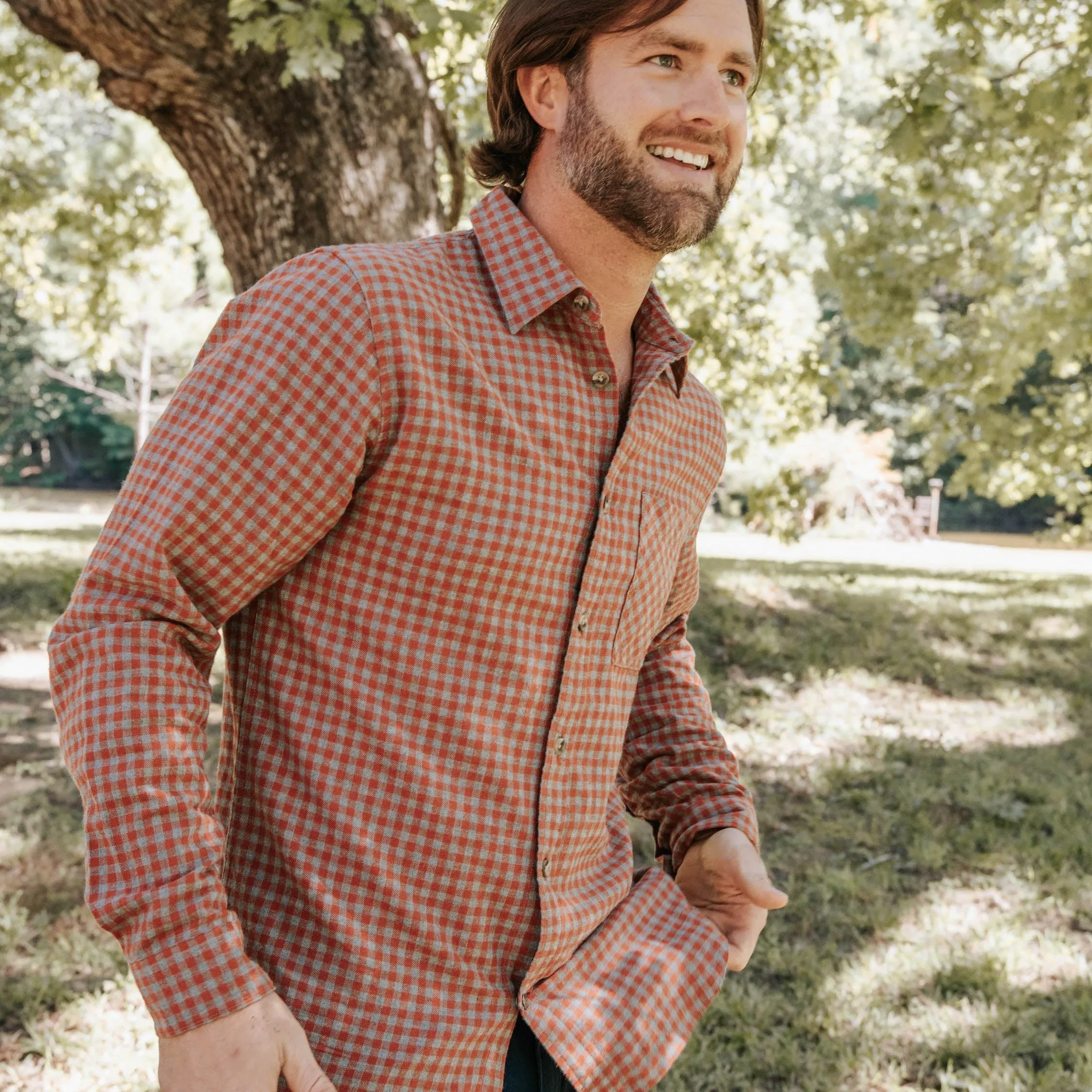 Downtown Flannel Shirt sold by Mountain Khakis product image thumbnail 3