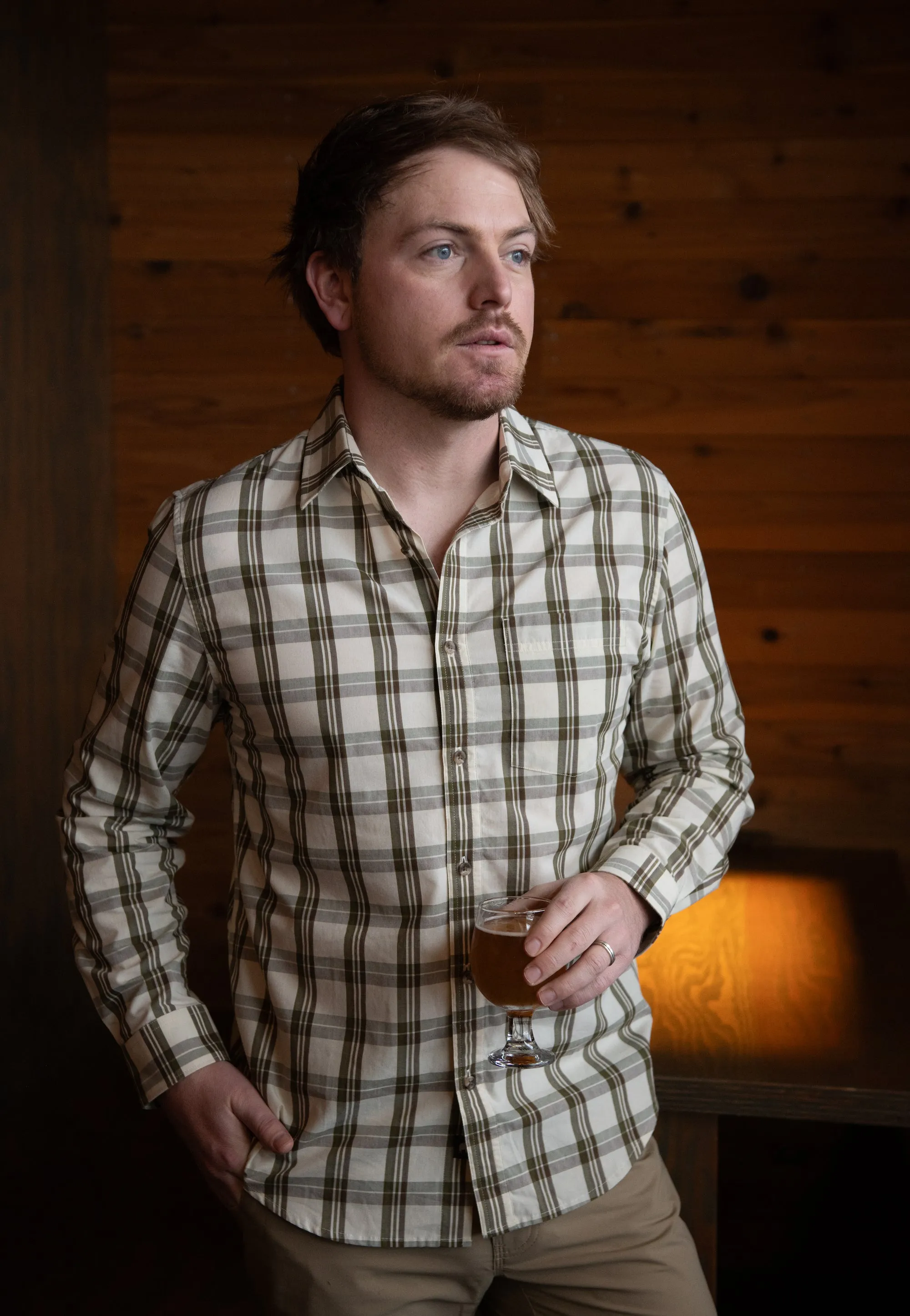 Sutton Long Sleeve Woven Shirt sold by Mountain Khakis product image thumbnail 2