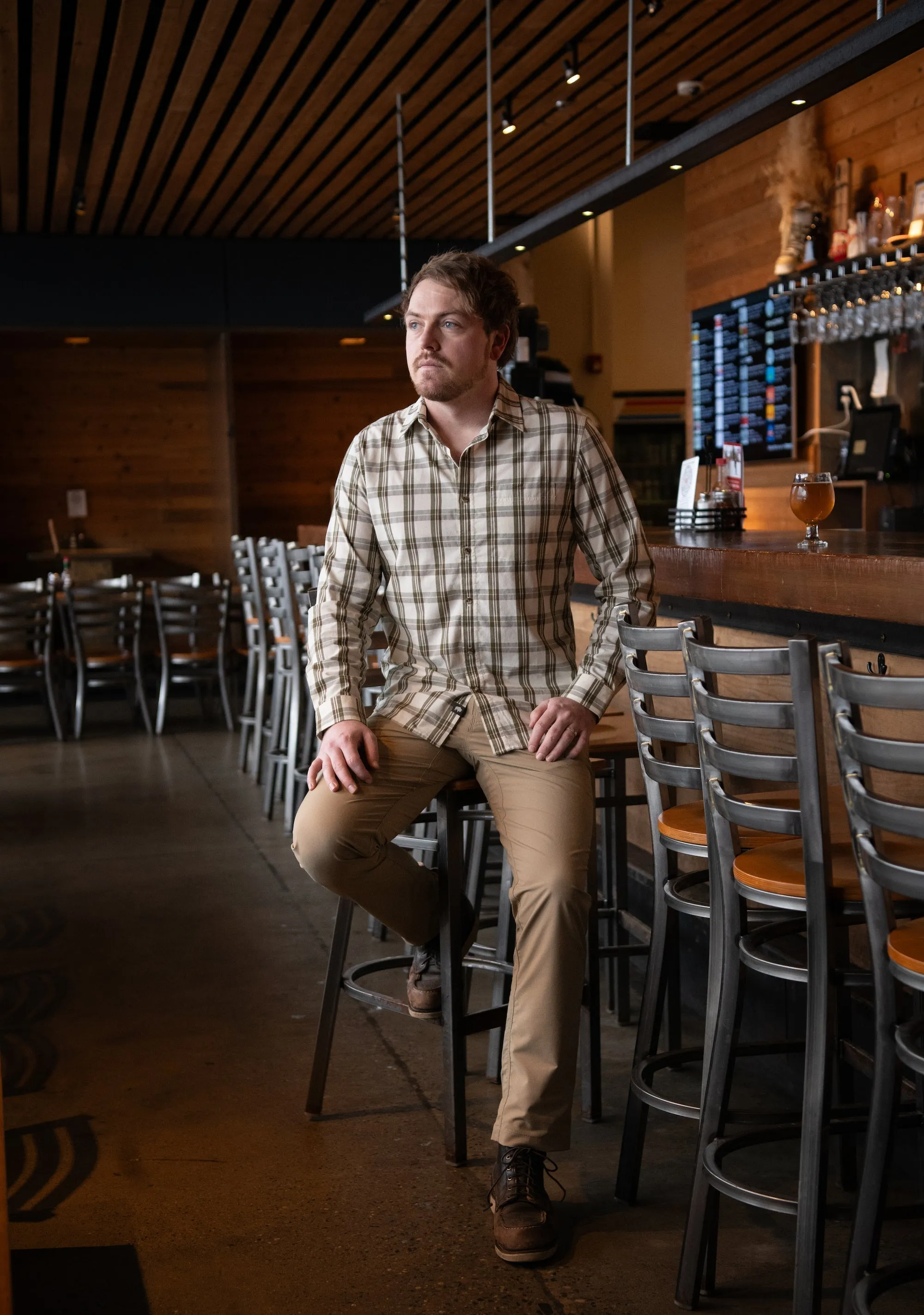 Sutton Long Sleeve Woven Shirt sold by Mountain Khakis product image thumbnail 4