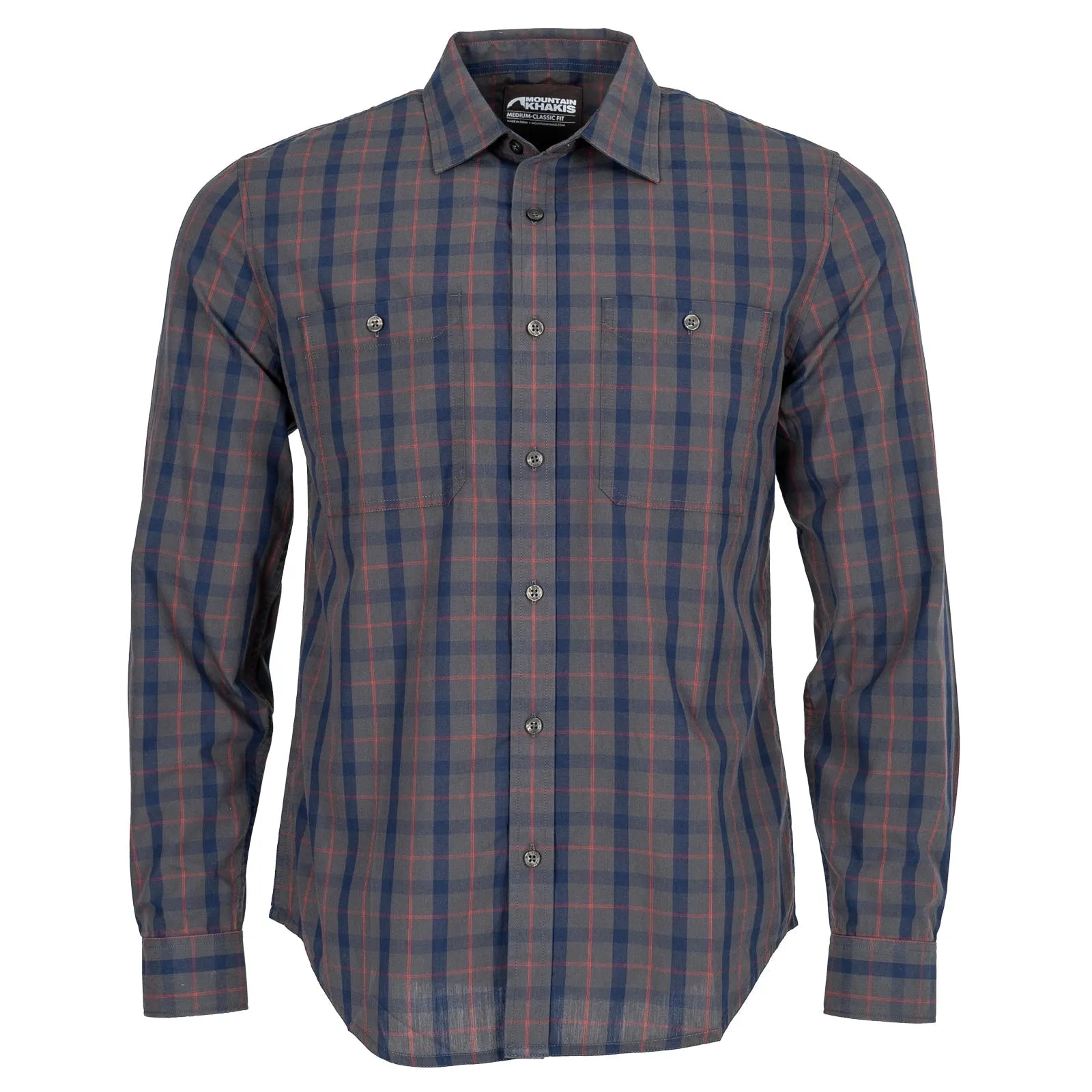 Midtown Long Sleeve Woven Shirt sold by Mountain Khakis