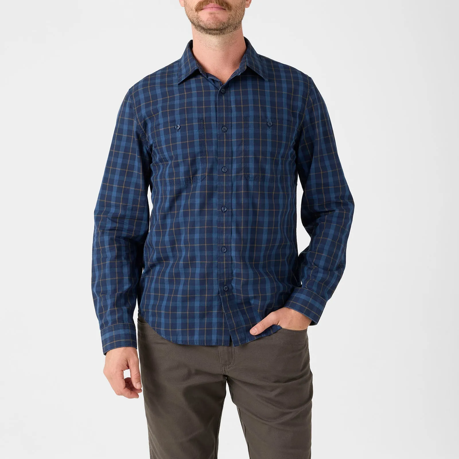 Midtown Long Sleeve Woven Shirt sold by Mountain Khakis product image thumbnail 3