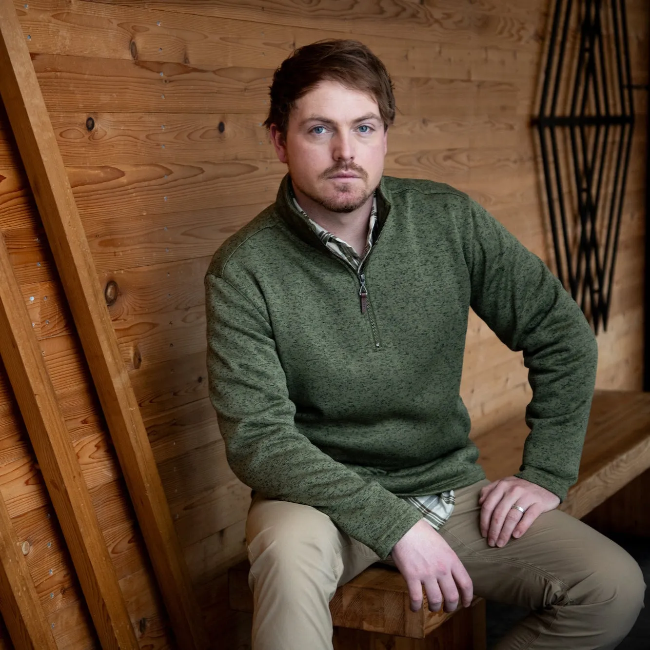 Norris Quarter Zip sold by Mountain Khakis product image thumbnail 3