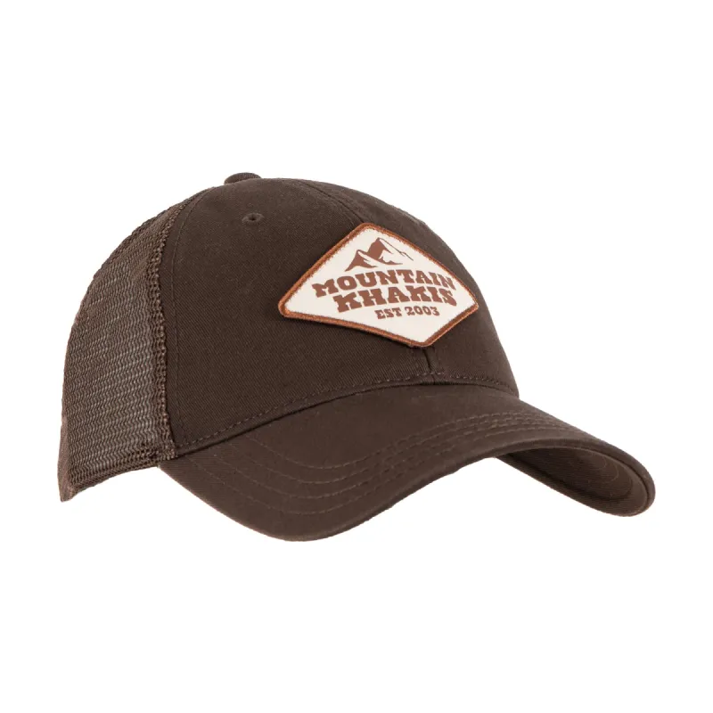Diamond Patch Hat made by Mountain Khakis