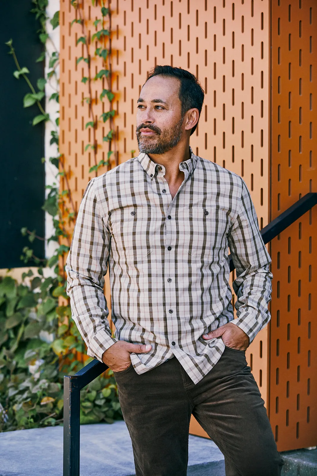 Midtown Long Sleeve Woven Shirt sold by Mountain Khakis product image thumbnail 5