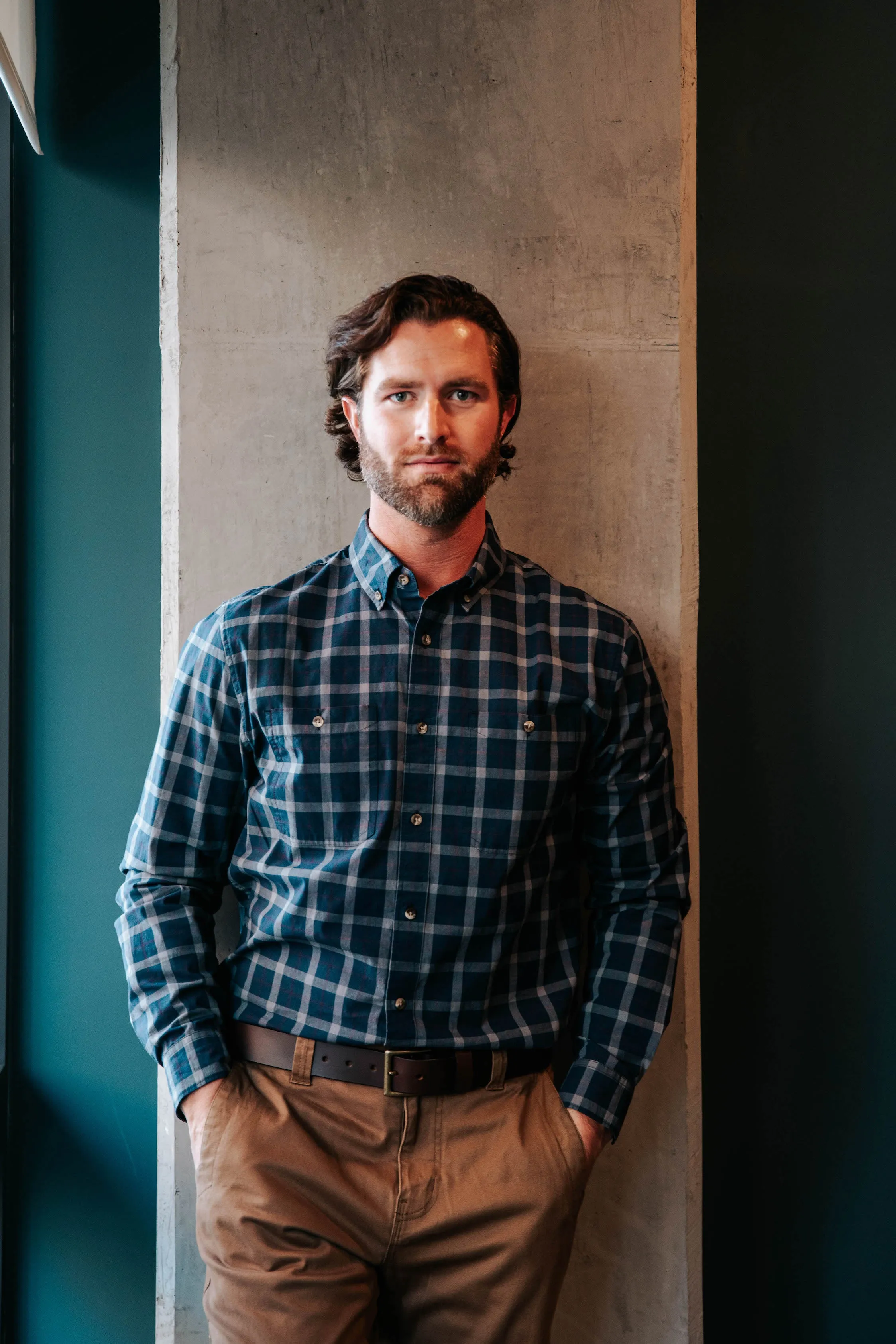 Midtown Long Sleeve Woven Shirt sold by Mountain Khakis product image thumbnail 4
