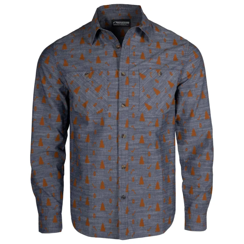 Men's Boone Long Sleeve Woven Shirt sold by Mountain Khakis