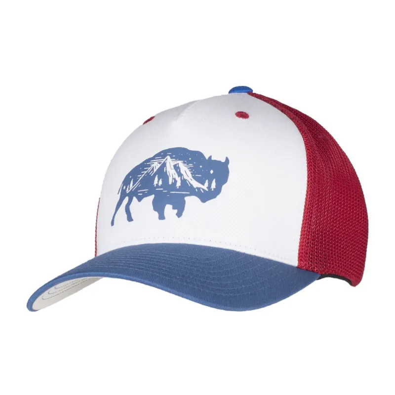 Mt. Bison Trucker Cap sold by Mountain Khakis
