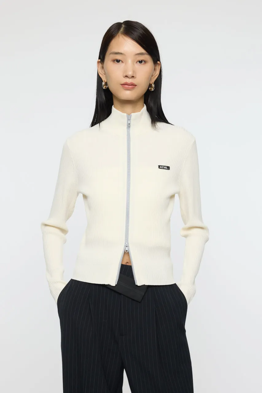 BI COLOR MIDDLE NECK TOP sold by Moussy product image thumbnail 2