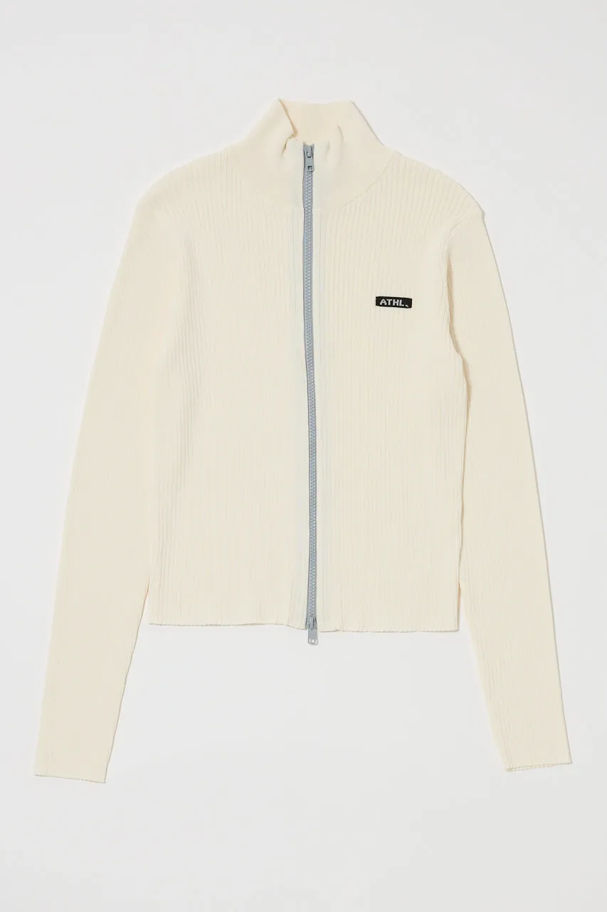 BI COLOR MIDDLE NECK TOP sold by Moussy