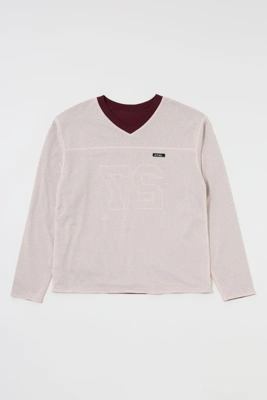 REVERSIBLE MESH LONG SLEEVE TEE sold by Moussy