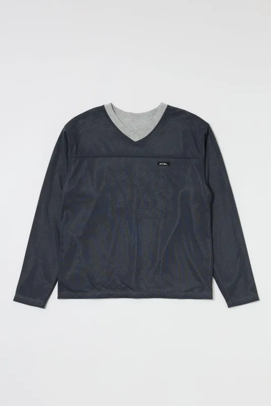 REVERSIBLE MESH LONG SLEEVE TEE sold by Moussy