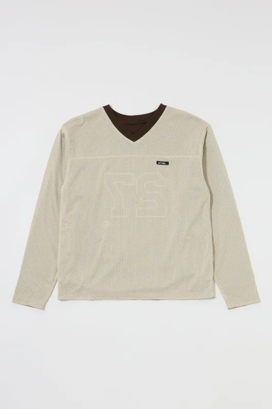 REVERSIBLE MESH LONG SLEEVE TEE sold by Moussy