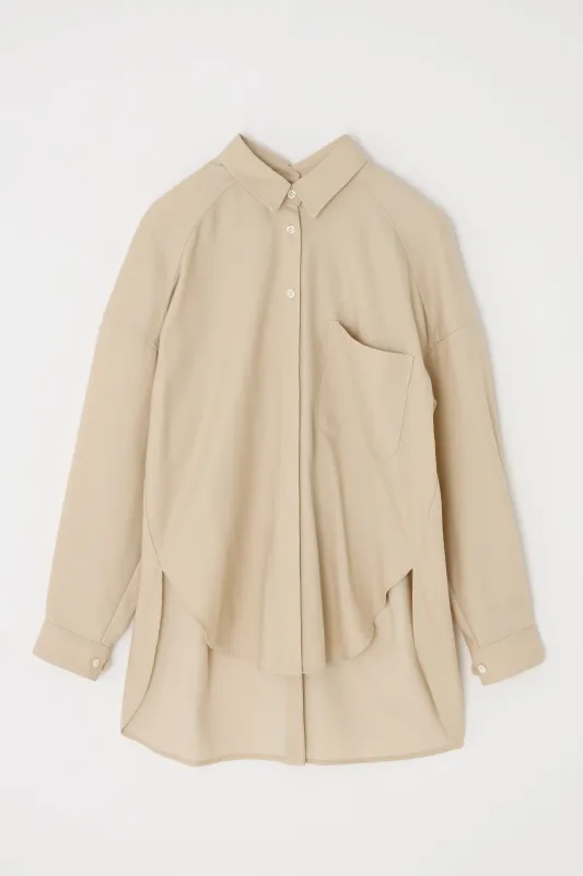 W OPEN OVER SHIRT sold by Moussy