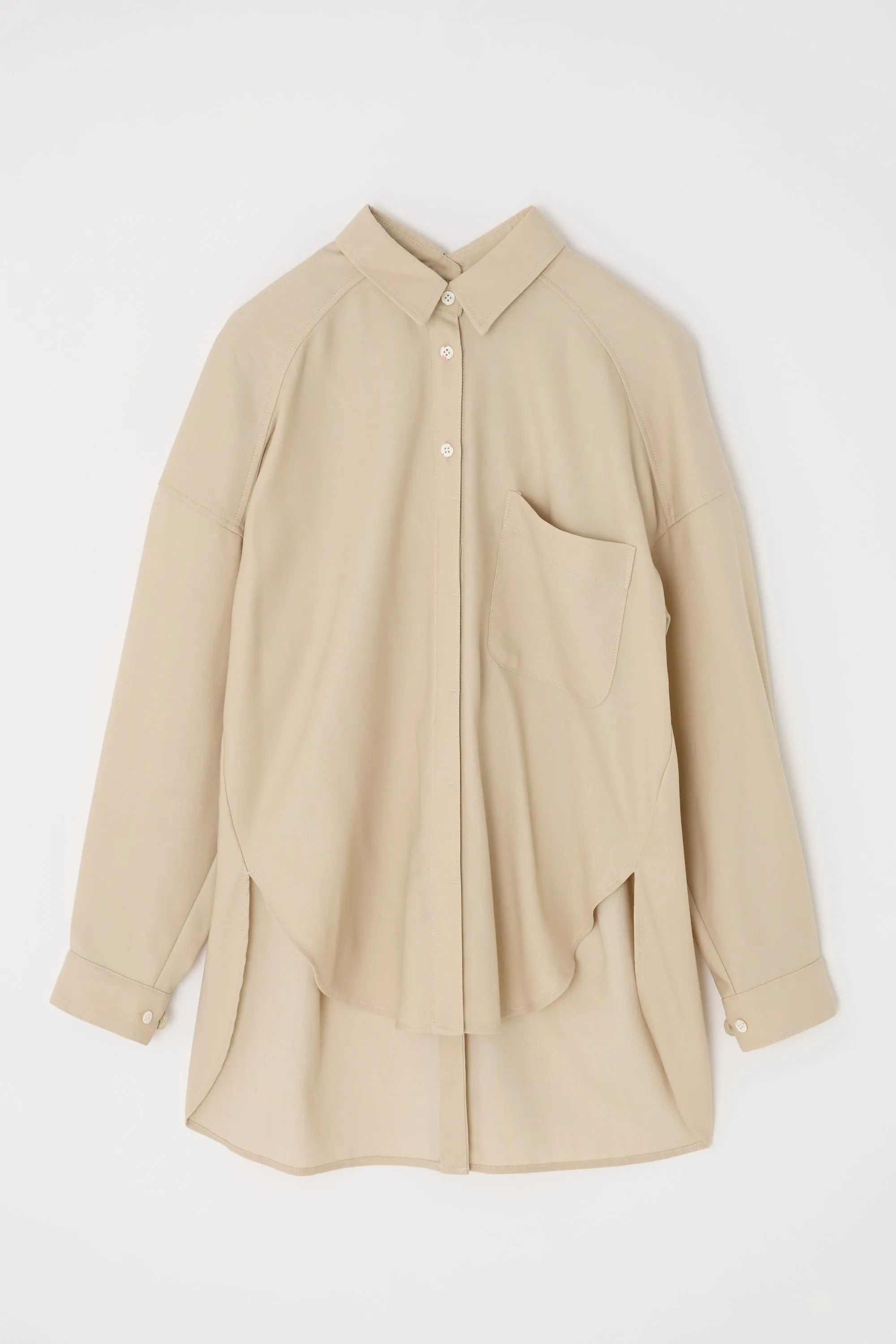 W OPEN OVER SHIRT sold by Moussy