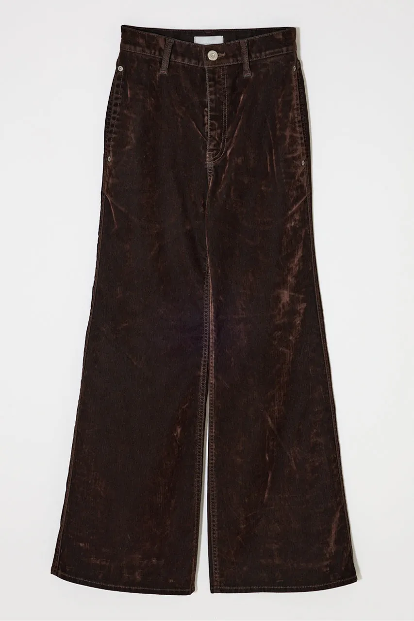 VELVET LONG LEG FLARE sold by Moussy