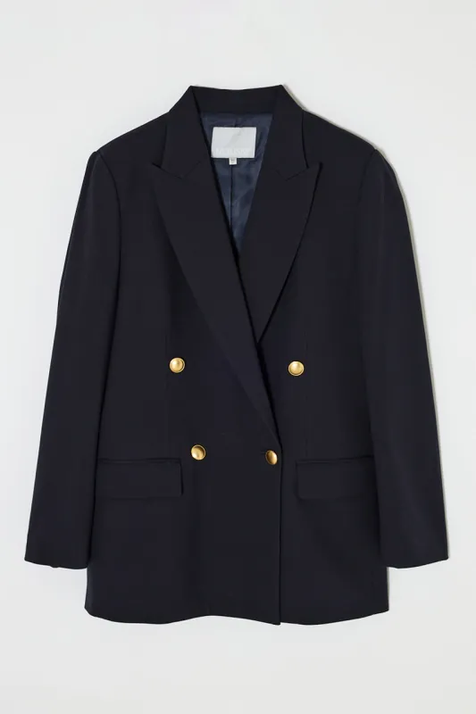DOUBLE BREASTED BLAZER sold by Moussy