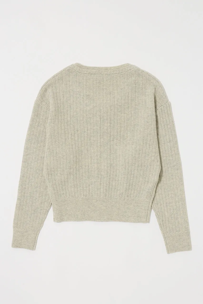 ZIP UP KNIT CARDIGAN sold by Moussy product image thumbnail 5