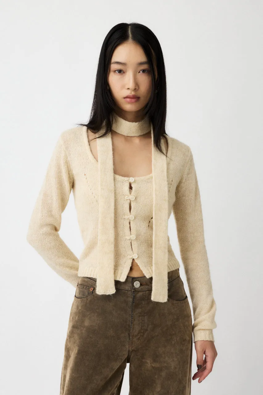 MIX YARN KNIT TOP sold by Moussy product image thumbnail 2