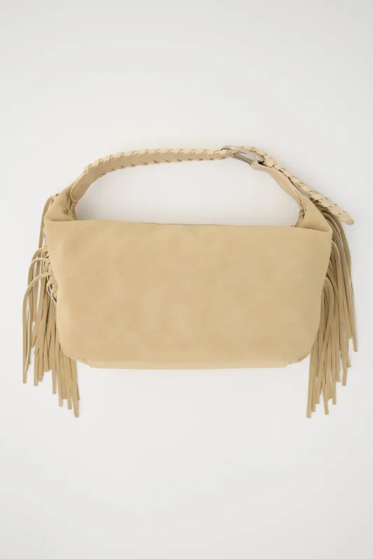 SLOUCHY FRINGE TOTE BAG sold by Moussy
