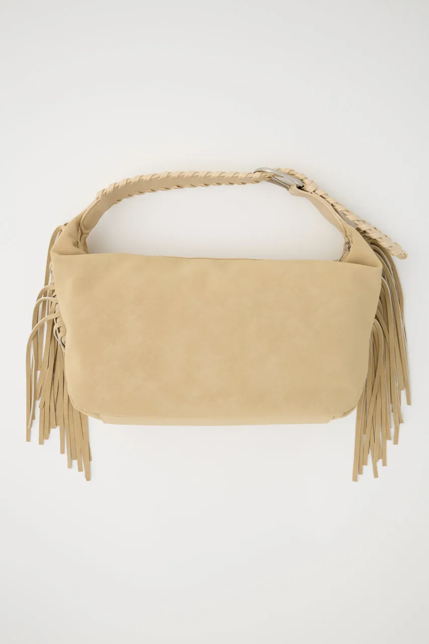 SLOUCHY FRINGE TOTE BAG sold by Moussy