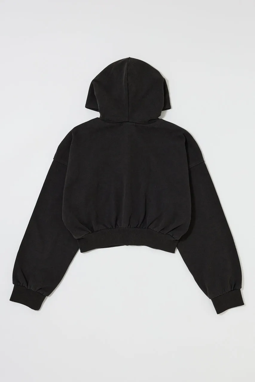 SHORT ZIP UP HOODIE sold by Moussy product image thumbnail 2