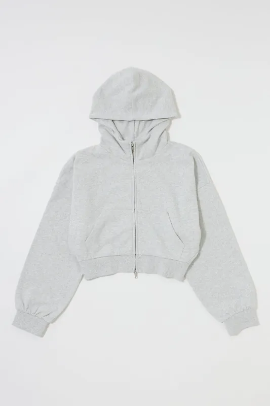 SHORT ZIP UP HOODIE sold by Moussy