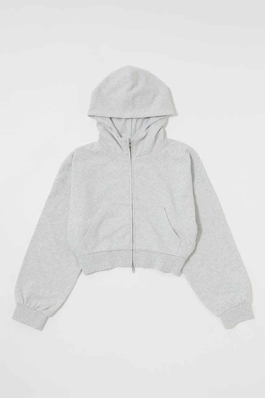 SHORT ZIP UP HOODIE sold by Moussy