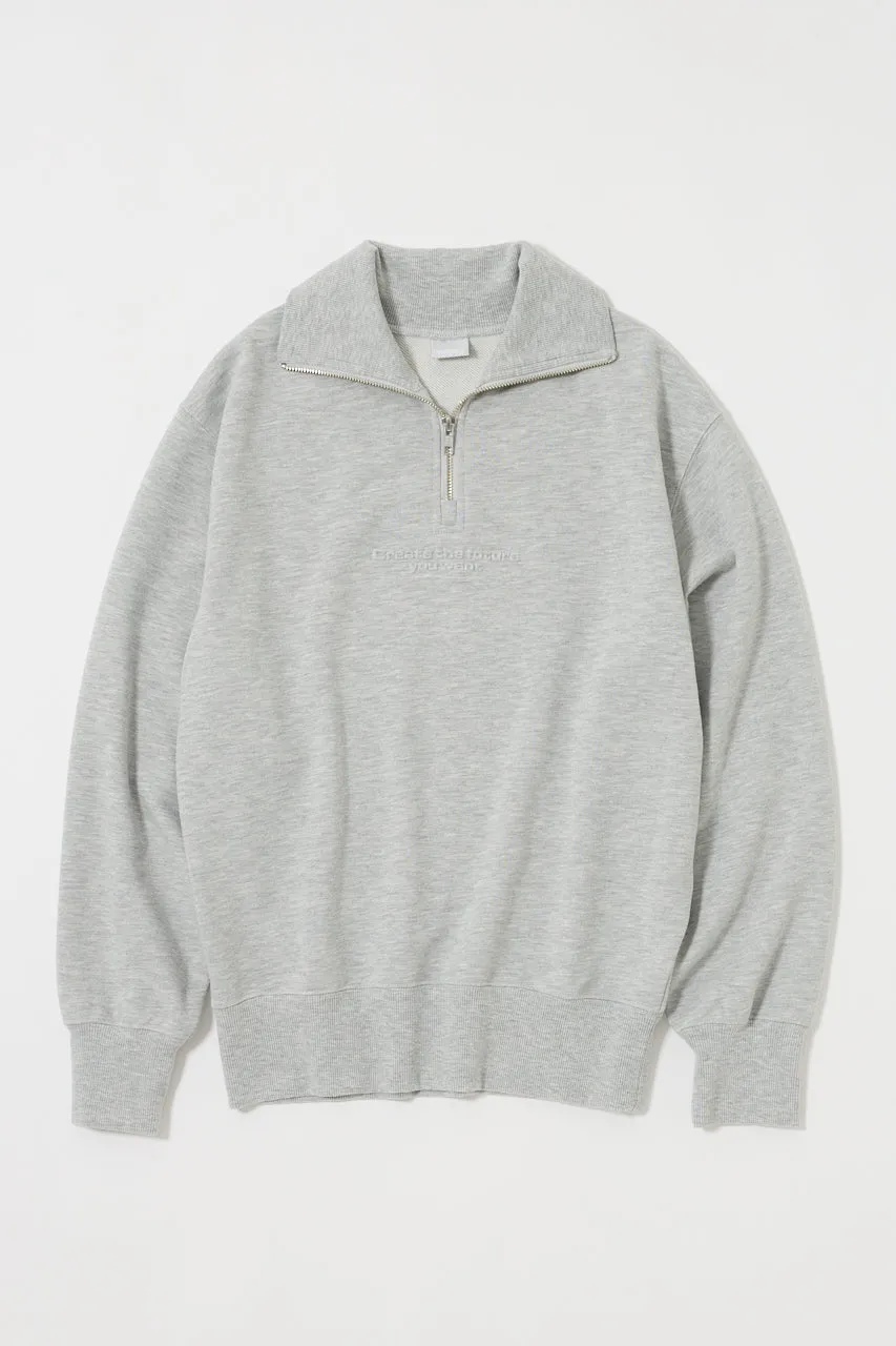 FADE HALF ZIP TOP sold by Moussy