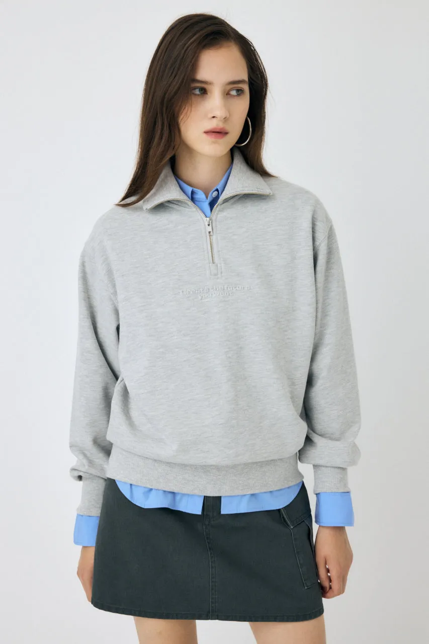 FADE HALF ZIP TOP sold by Moussy product image thumbnail 2