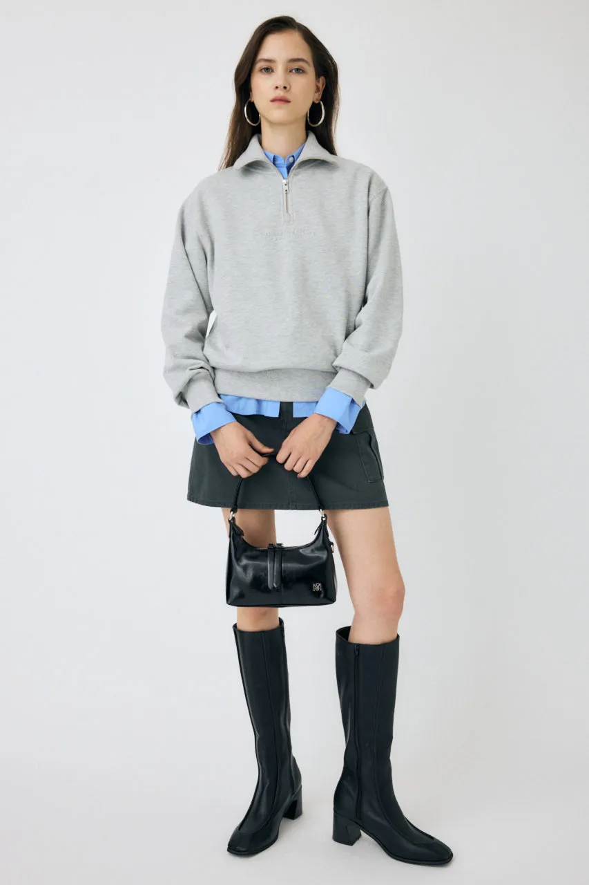 FADE HALF ZIP TOP sold by Moussy product image thumbnail 4