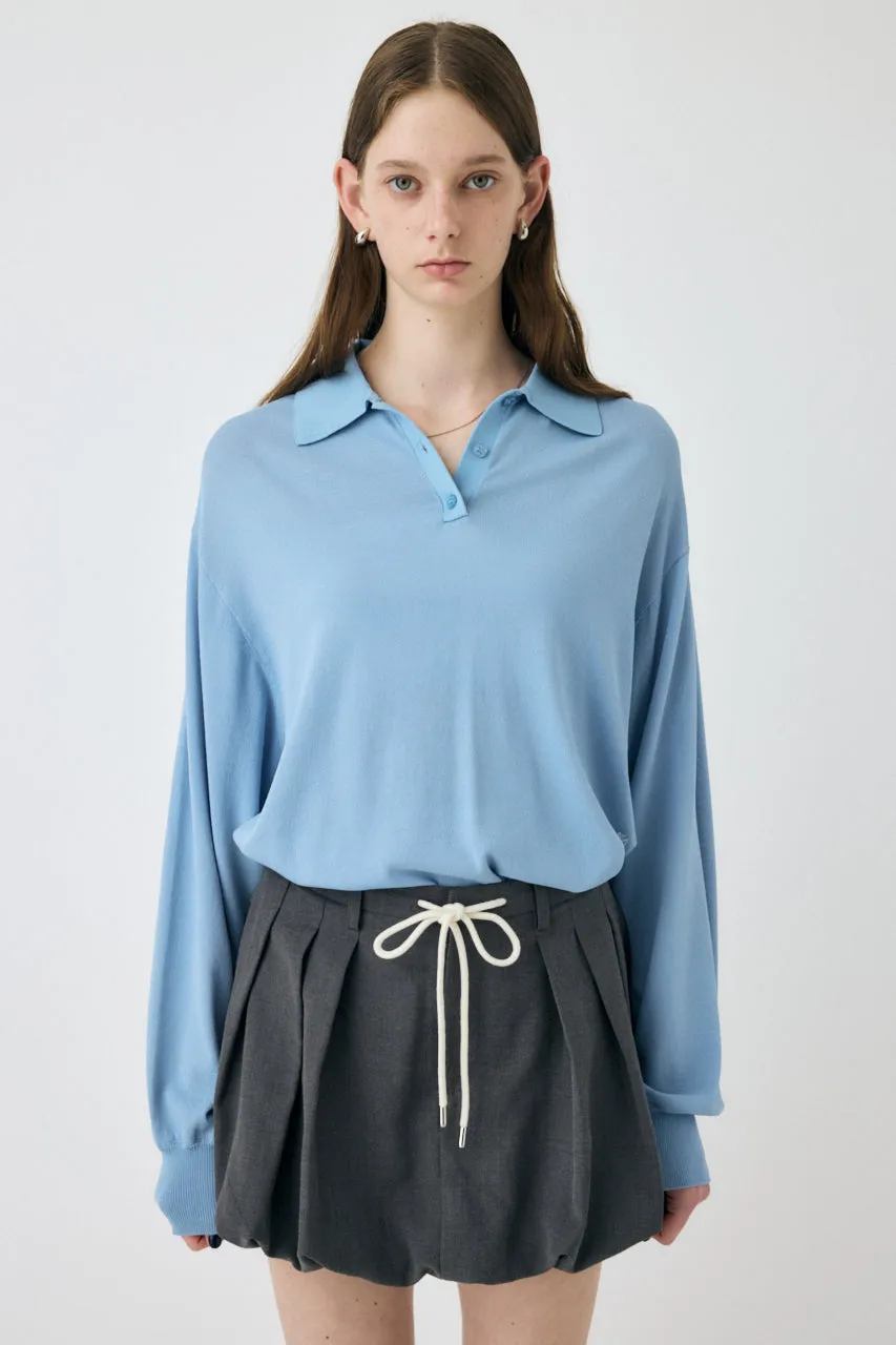 BORDER KNIT POLO sold by Moussy product image thumbnail 2