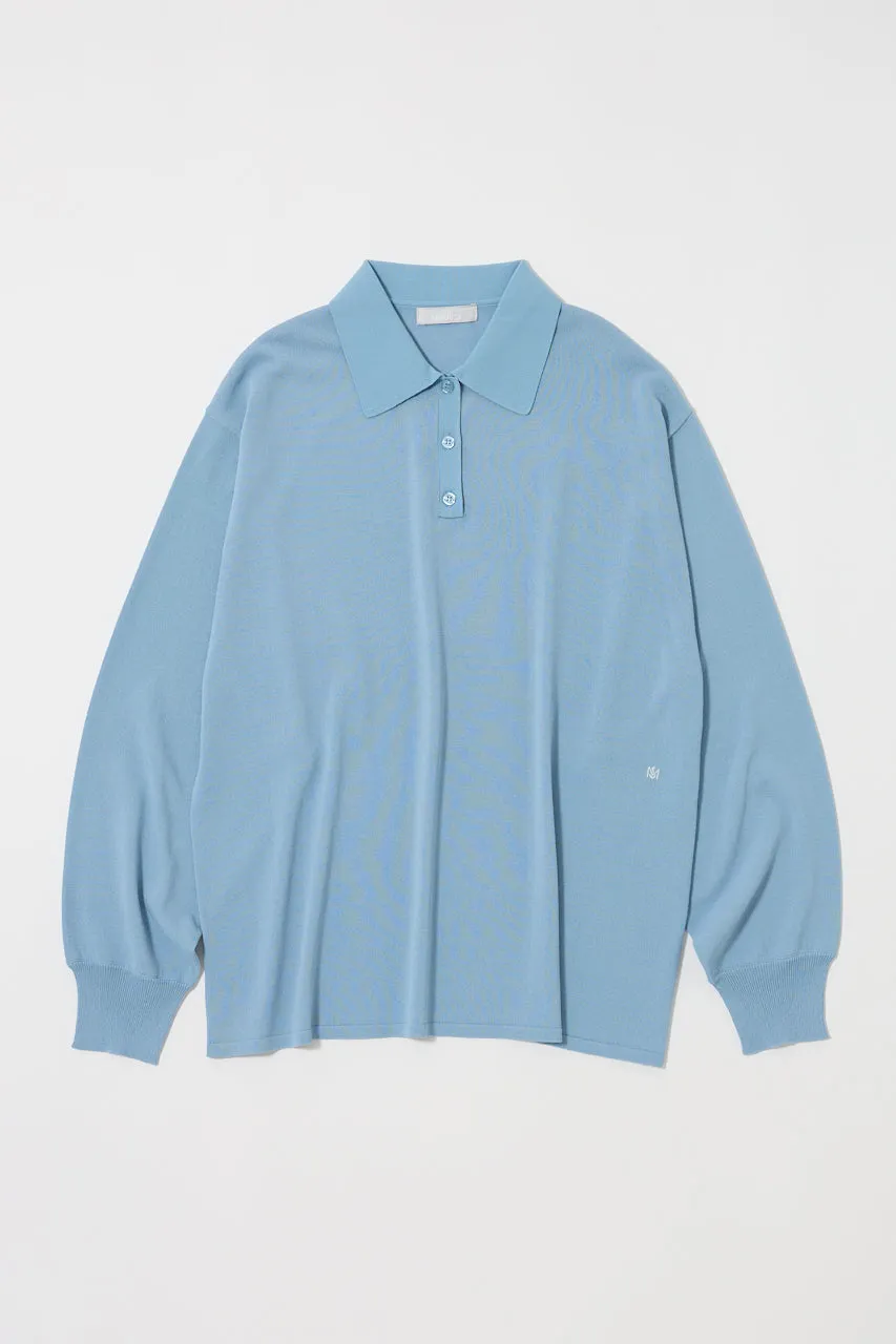 BORDER KNIT POLO sold by Moussy
