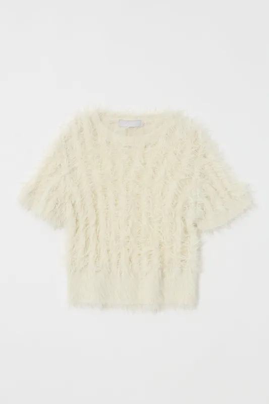 SHEER SHAGGY KNIT sold by Moussy