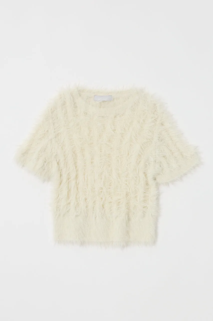 SHEER SHAGGY KNIT sold by Moussy