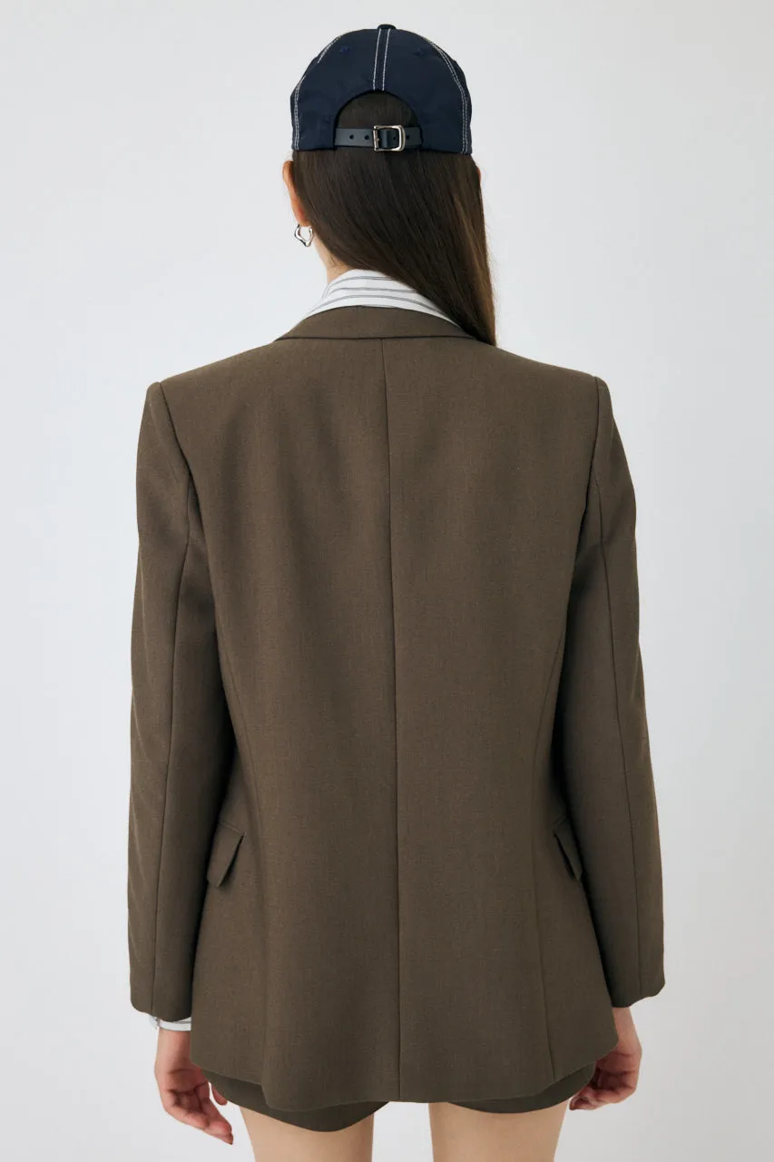 DOUBLE BREASTED PEAKED JACKET sold by Moussy product image thumbnail 4
