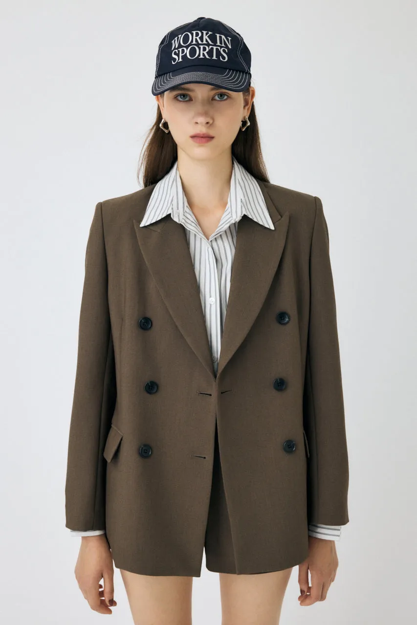 DOUBLE BREASTED PEAKED JACKET sold by Moussy product image thumbnail 2