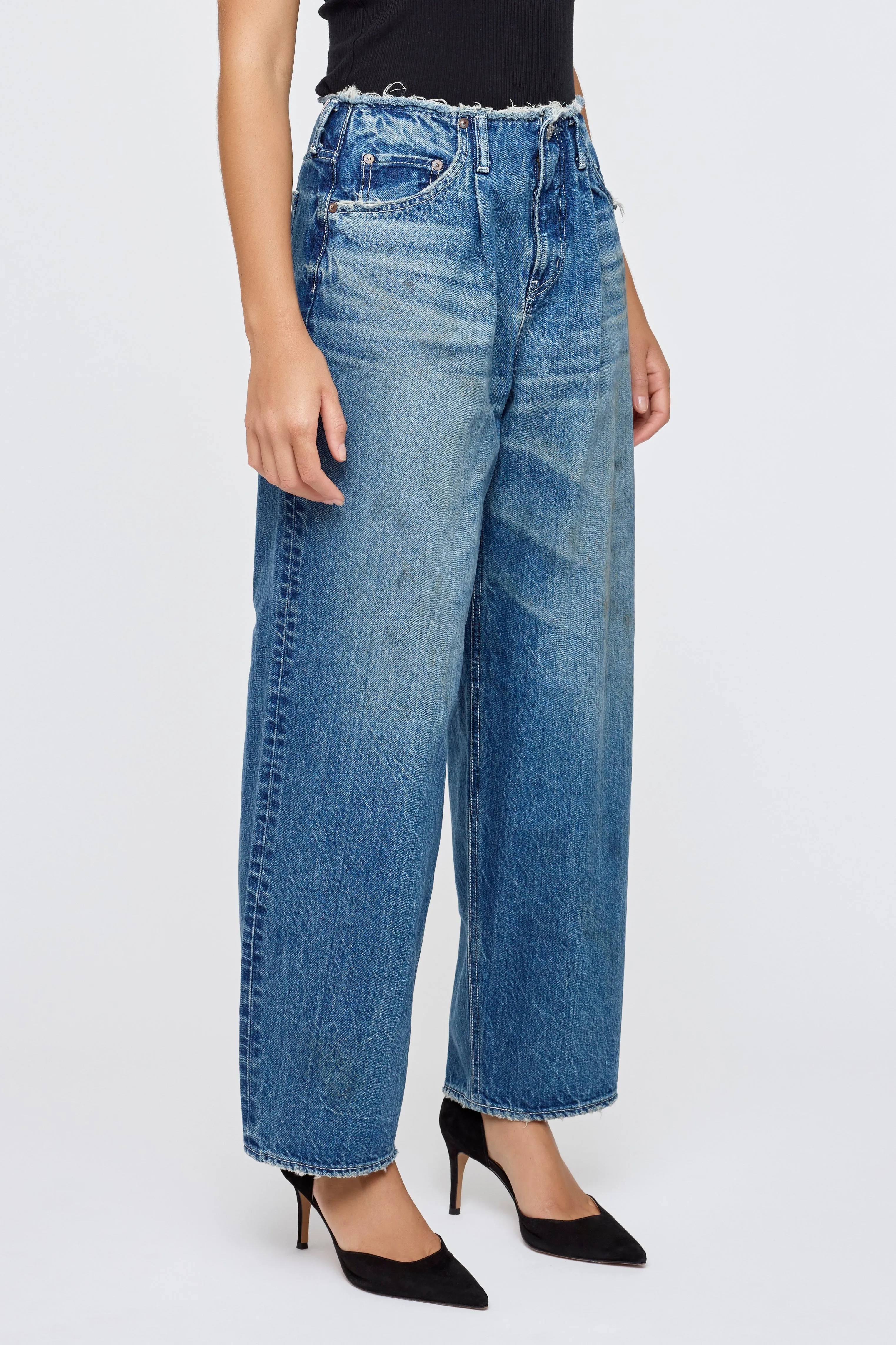 LIONSPAW NO BELT PANTS sold by Moussy product image thumbnail 5