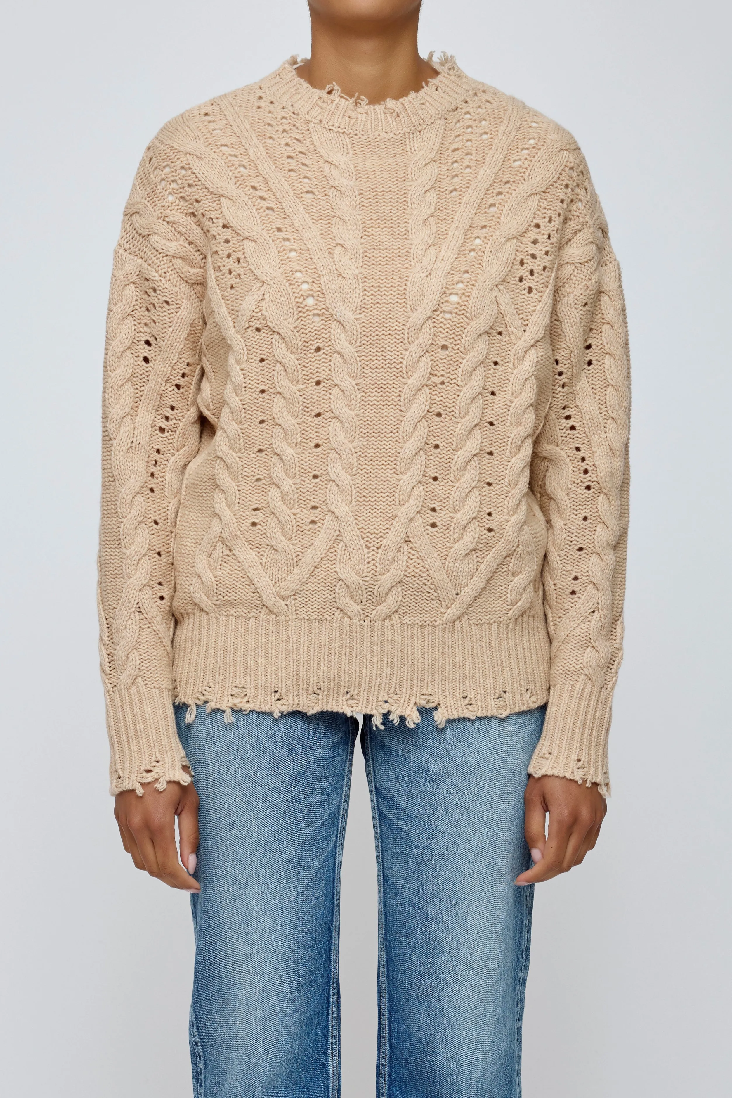 WAVE HEM CABLE TOP sold by Moussy product image thumbnail 2