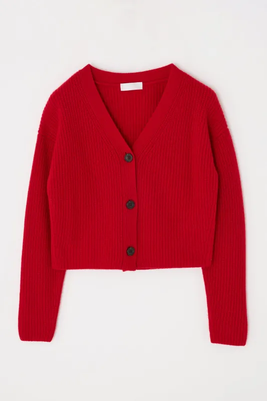 V NECK CARDIGAN sold by Moussy
