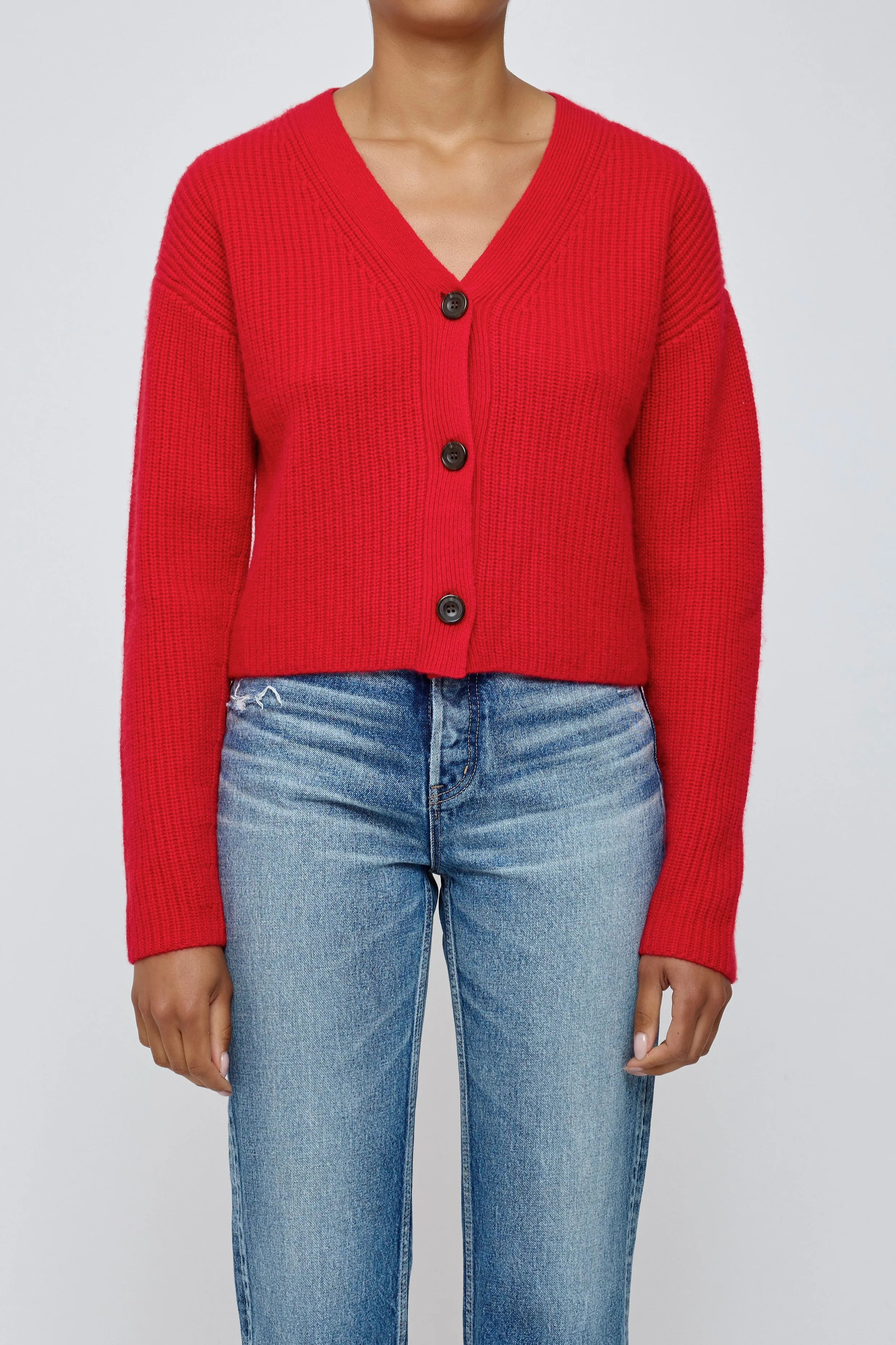 V NECK CARDIGAN sold by Moussy product image thumbnail 2